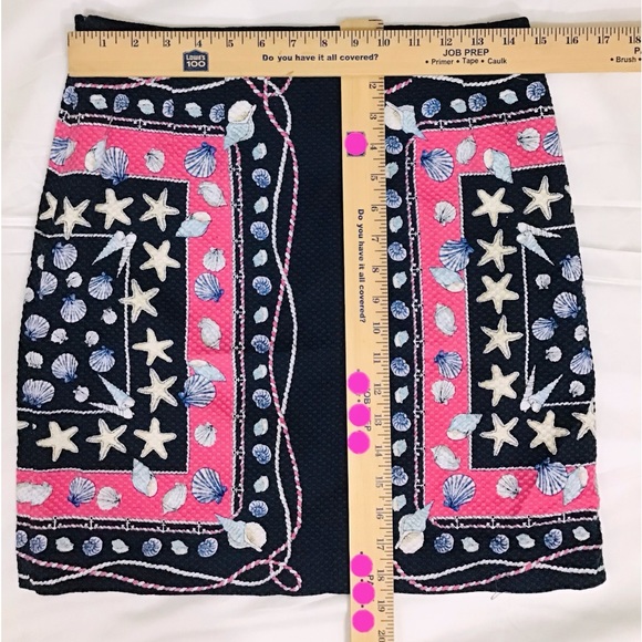 Talbots Seashells Mini Skirt - Picture 5 of 7